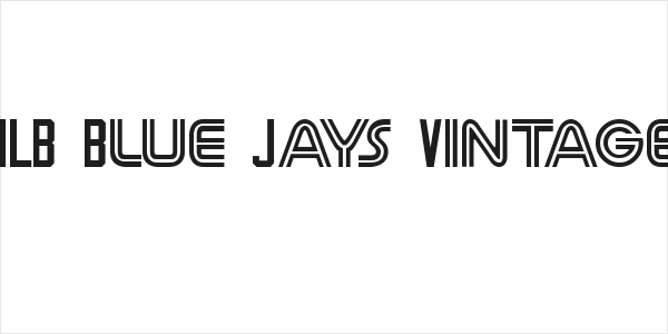 MLB Blue Jays Vintage Logo