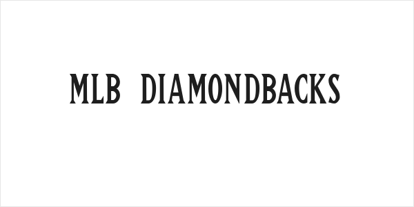 MLB Diamondbacks Logo
