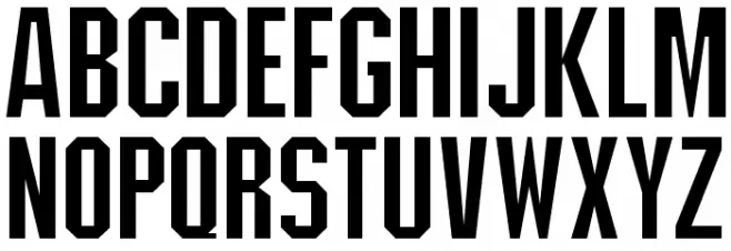 MLB Giants Schriftart Groß