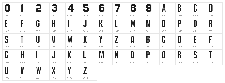 MLB Giants Character Map