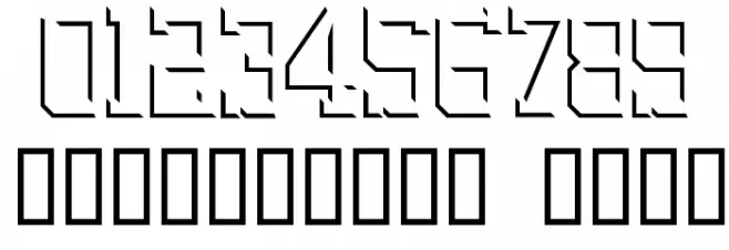 MLB Nationals Bevel Font OTHER CHARS