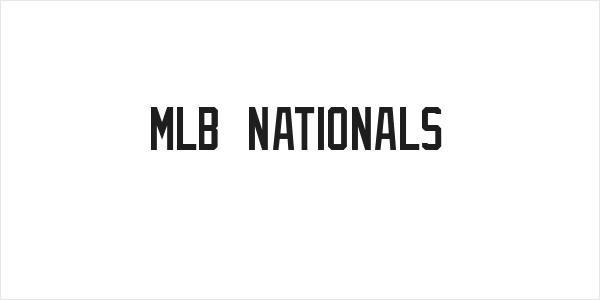 MLB Nationals Logo