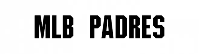 MLB Padres  免费字体下载