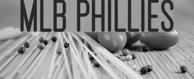 MLB Phillies Example 1
