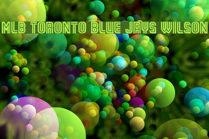 MLB Toronto Blue Jays Wilson free Font - What Font Is