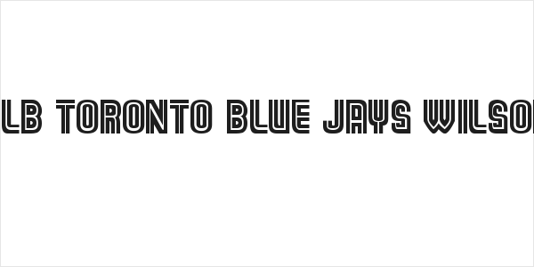 MLB Toronto Blue Jays Wilson Logo