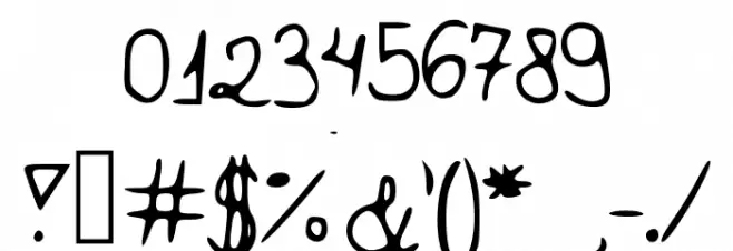 MLDRussis Font OTHER CHARS