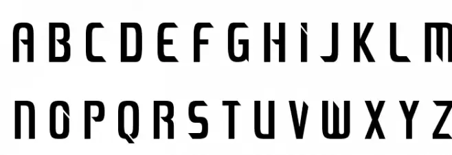 MLS 2008 Schriftart Groß