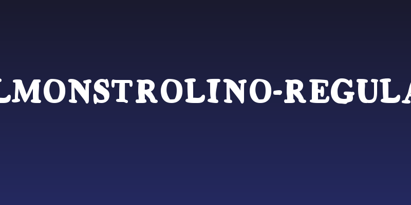MLmonstrolino-Regular Social Header