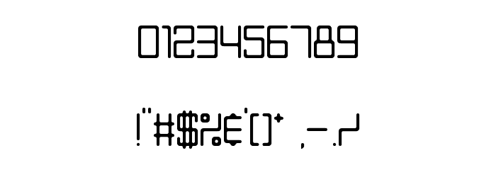 Mlungker Regular Font OTHER CHARS