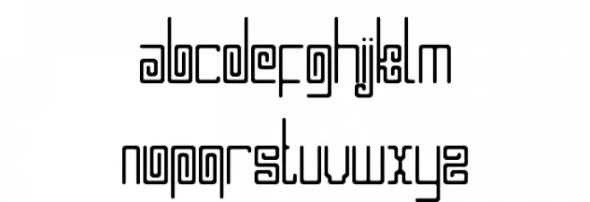 Mlungker Regular 字体 大写