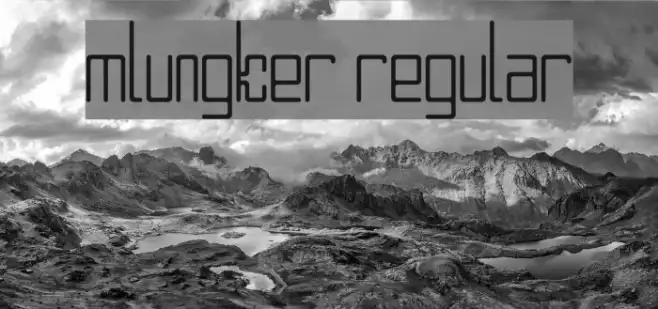 Mlungker Regular Example 3