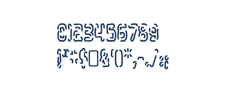 Mlurmlry-Regular Other Characters