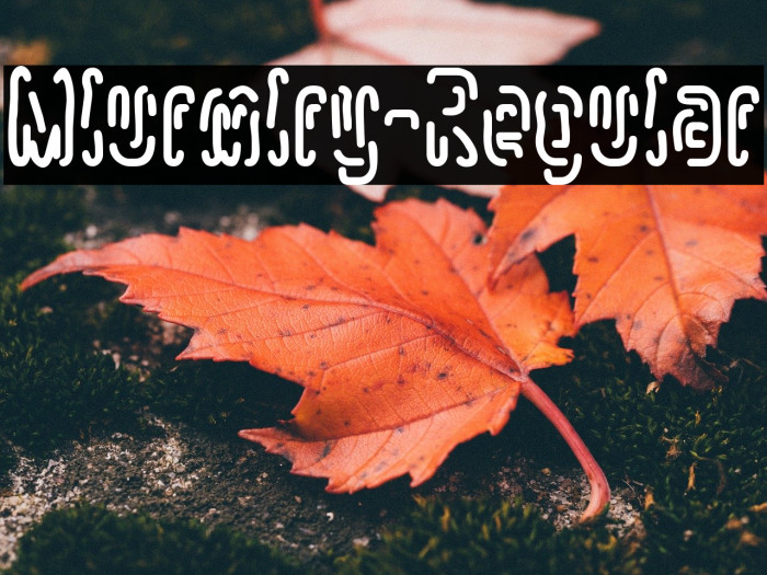 Mlurmlry-Regular Font examples