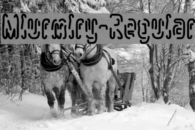 Mlurmlry-Regular Font examples