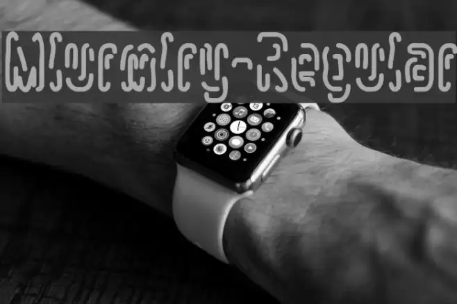 Mlurmlry-Regular Font examples