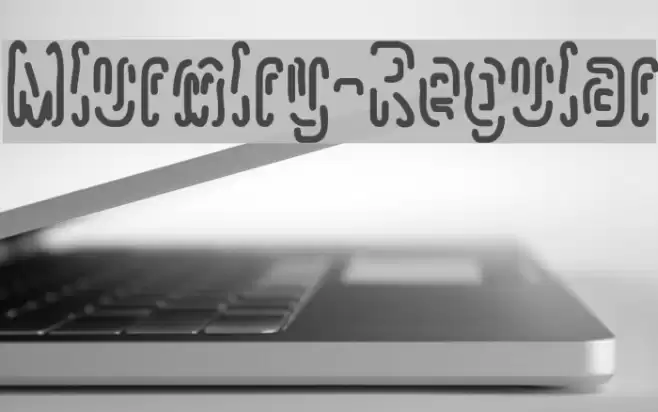 Mlurmlry-Regular Font examples