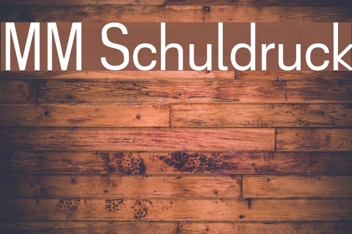 MM Schuldruck Example 3