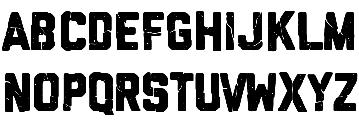 MMA champ Font LOWERCASE