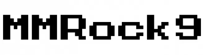 MMRock9  Frei Schriftart Herunterladen