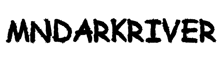 MN DARKRIVER  les polices de caractères gratuit tlcharger
