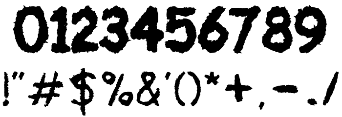 MN DARKRIVER Font OTHER CHARS