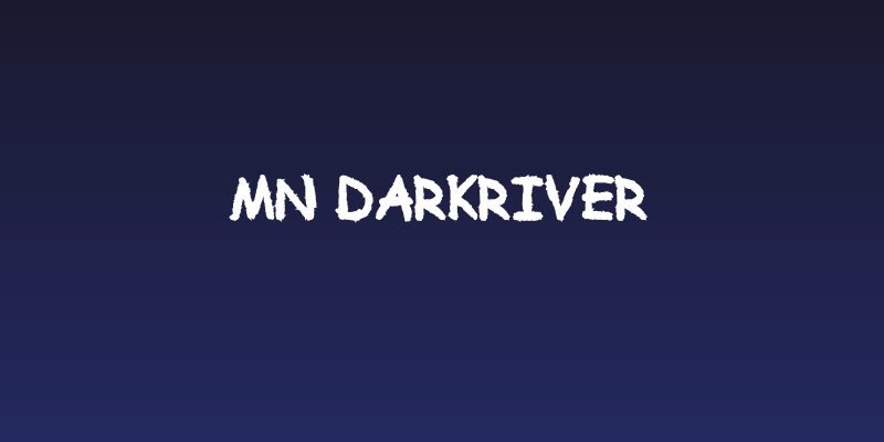 MN DARKRIVER Social Header