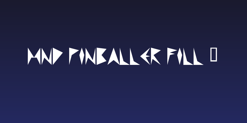 MND Pinballer Fill 1 Social Header