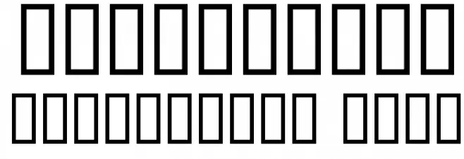 MND Pinballer empty Font OTHER CHARS