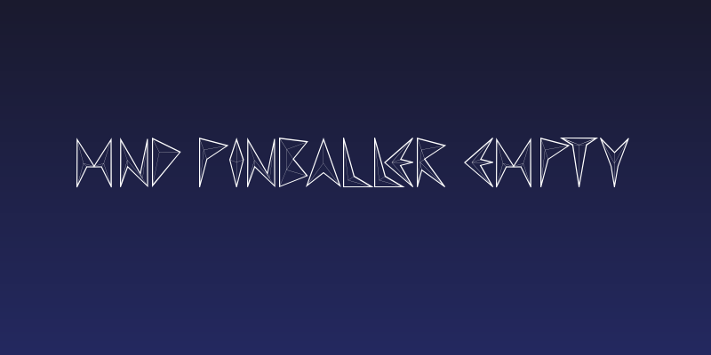 MND Pinballer empty Social Header