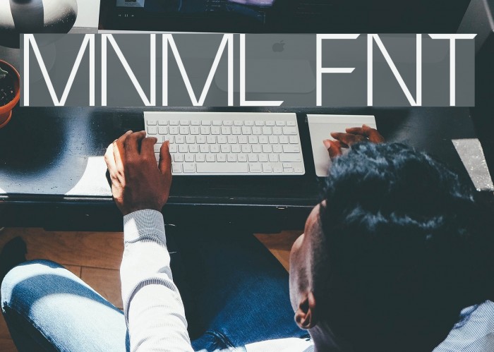MNML FNT Font examples