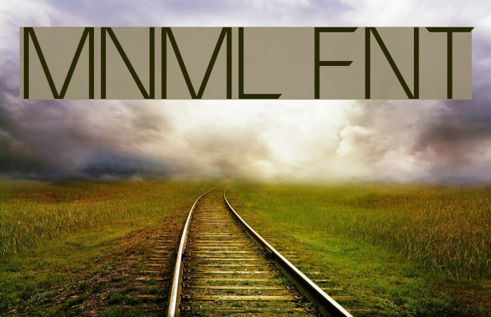 MNML FNT Font examples