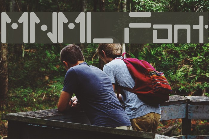 MNML Font examples
