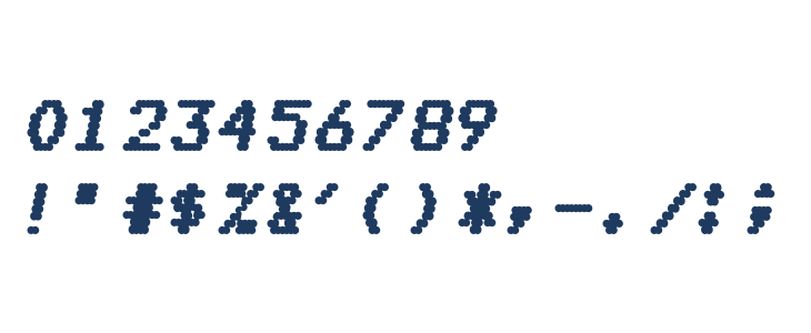 mnicmp Bold Italic Other Characters