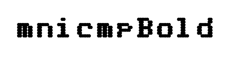 mnicmp Bold  Frei Schriftart Herunterladen