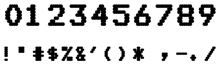 mnicmp Bold Font OTHER CHARS