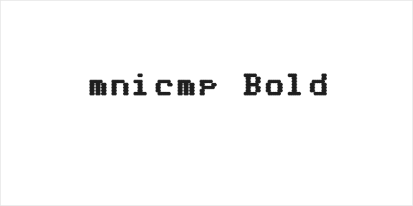 mnicmp Bold Logo