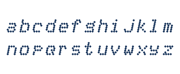 mnicmp Diamond Italic Lowercase