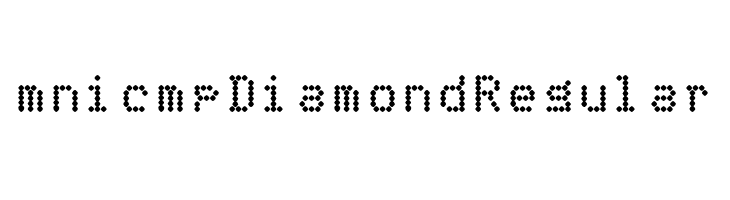 mnicmp Diamond Regular  les polices de caractères gratuit tlcharger