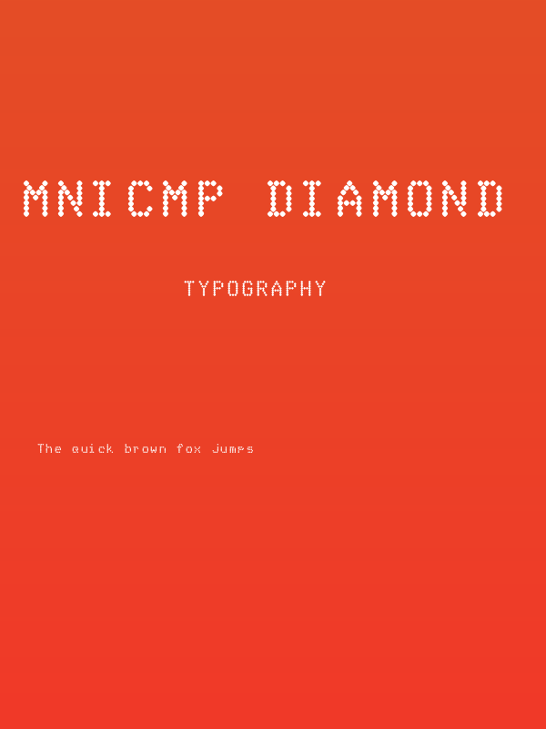 mnicmp Diamond Regular Poster