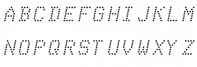 mnicmp Light Italic Font Litere mari