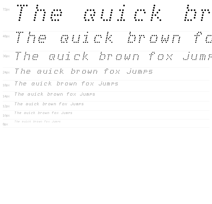 mnicmp Light Italic Waterfall