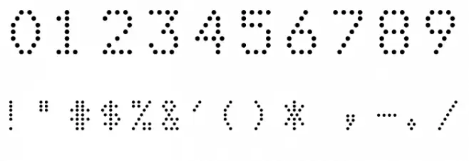 mnicmp Light Font OTHER CHARS