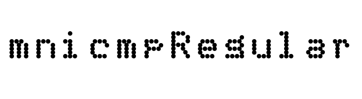 mnicmp Regular  Frei Schriftart Herunterladen