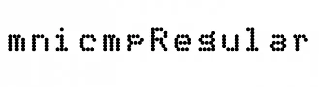 mnicmp Regular  Frei Schriftart Herunterladen