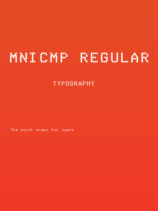 mnicmp Regular Poster