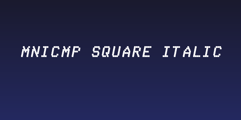 mnicmp Square Italic Social Header