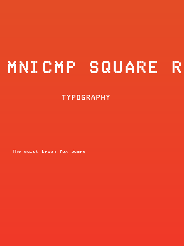 mnicmp Square Regular Poster