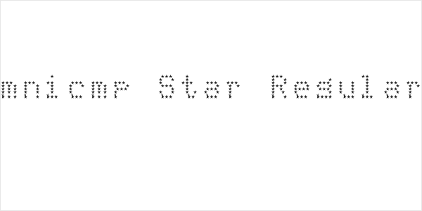 mnicmp Star Regular Logo