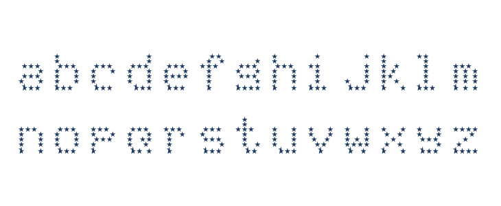 mnicmp Star Regular Lowercase